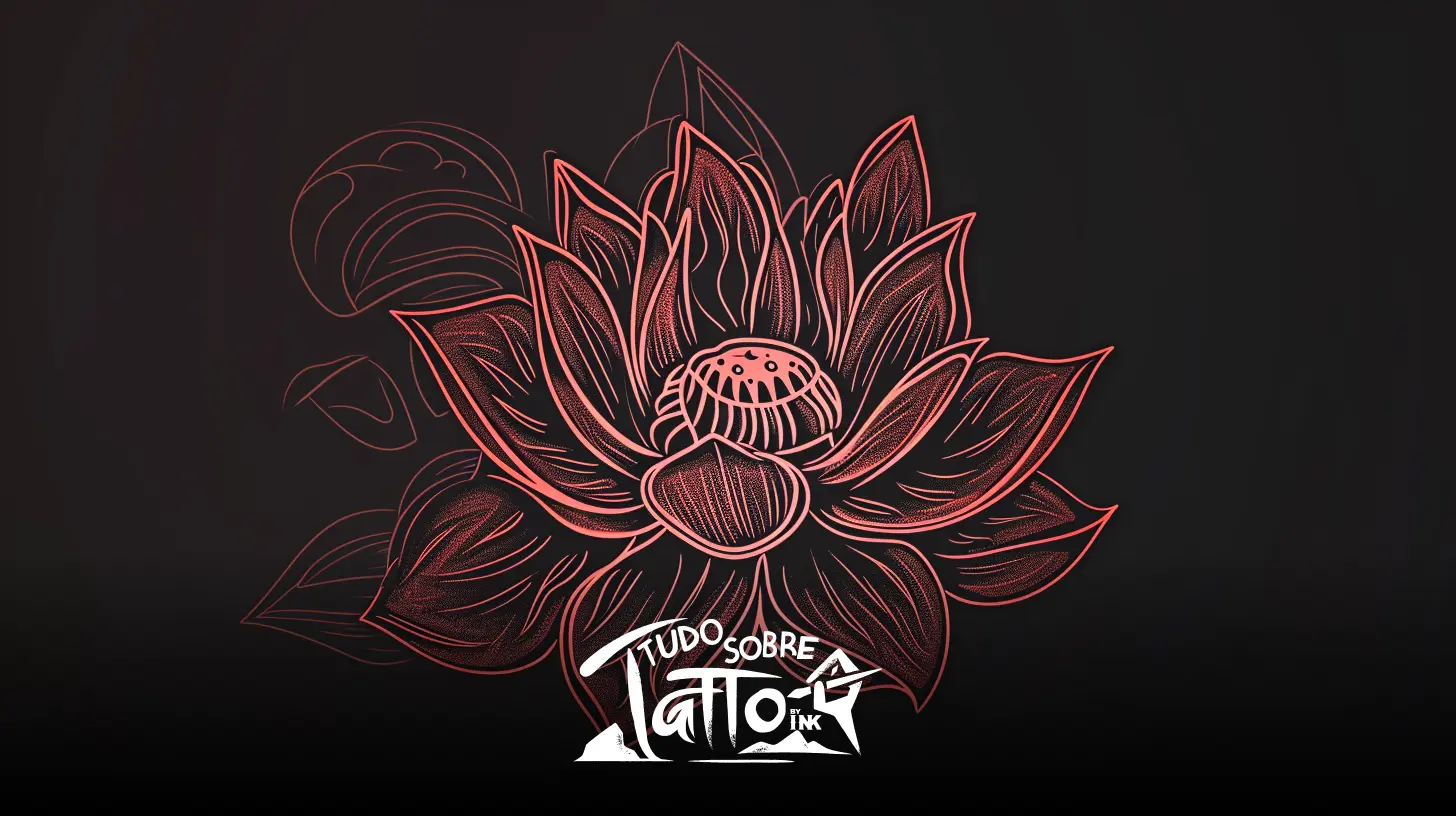O Significado Intrínseco das Cores na Tatuagem de Flor de Lótus