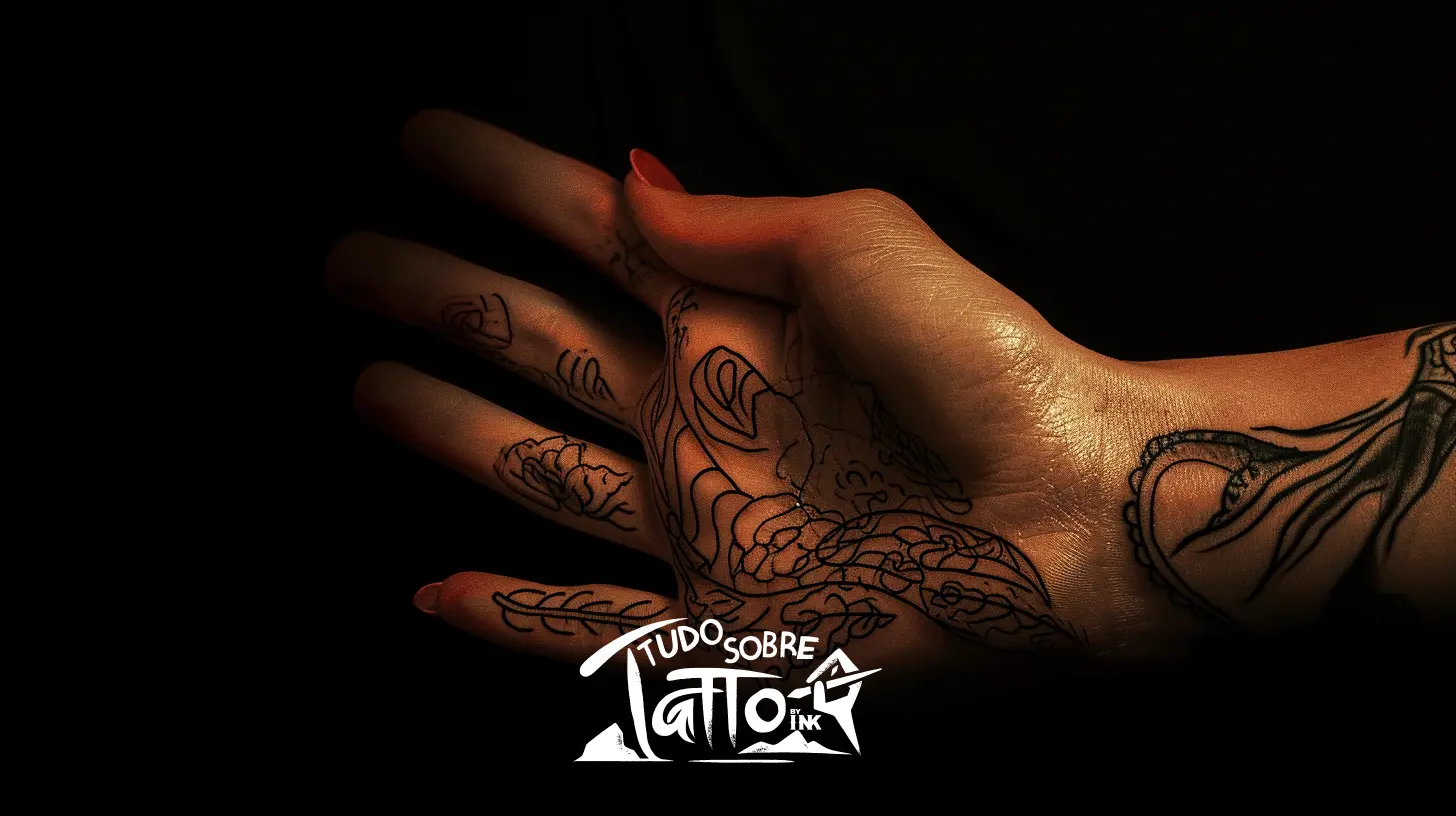 Saúde, Cuidados e Manutenção da Tatuagem na Mão