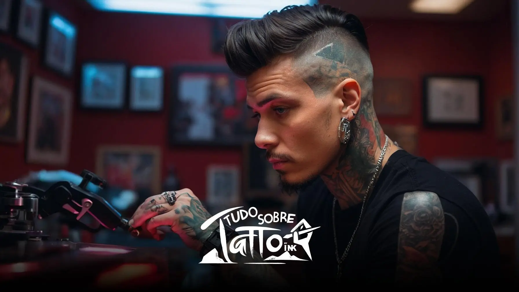 Técnicas básicas para começar a tatuar no estilo glitch