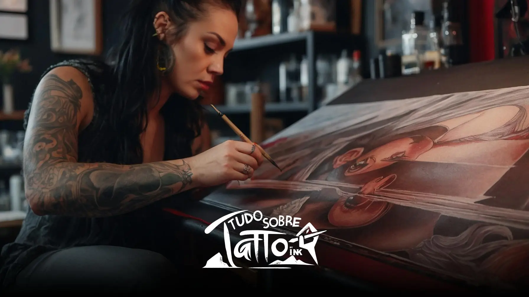 Técnicas utilizadas em tatuagens neoclássicas